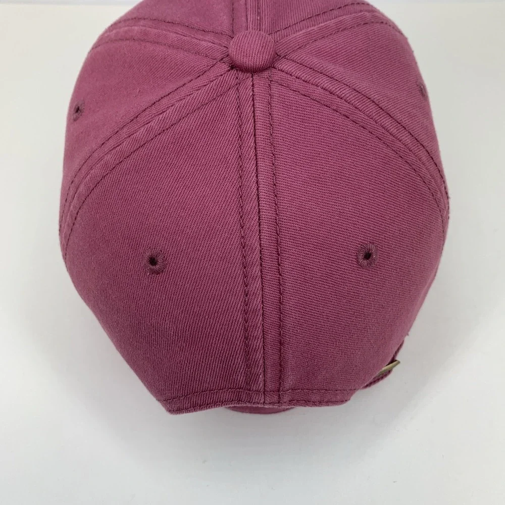 But First, Wine Hat State Of Mine Red Adjustable Strapback OSFM Baseball Cap